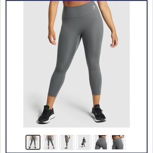 Gymshark Gray High-Waisted Leggings